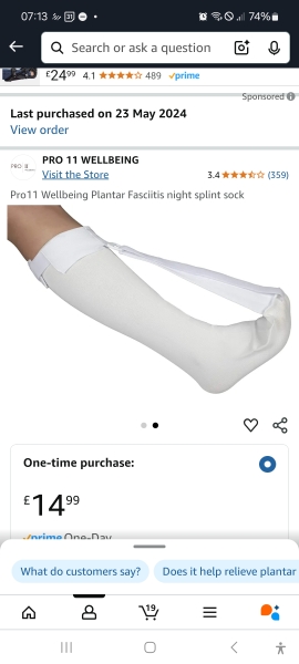 Plantar Fasciitis help