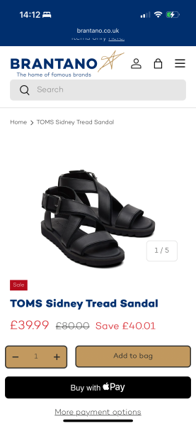 Comfy sandals made from buttery soft leather