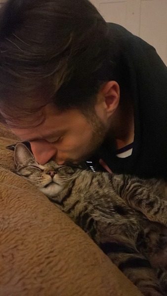 My cat died today