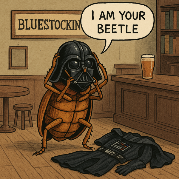 The Bluestocking Women's Pub, where brains can exist in a single state