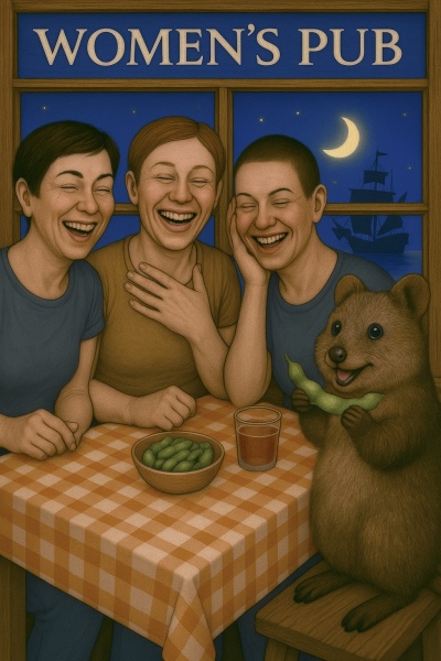 The Bluestocking Women’s Pub - The Return of Salad and the Lion