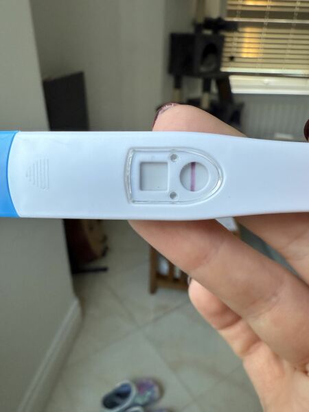 Vfp before bed last night. But 2 negatives this morning? So confused