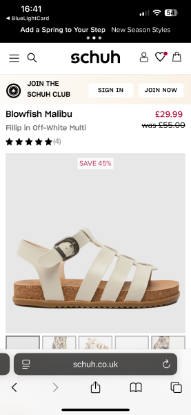 Comfortable sandals
