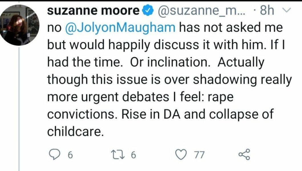 Mr Maugham shares his thoughts on feminism.