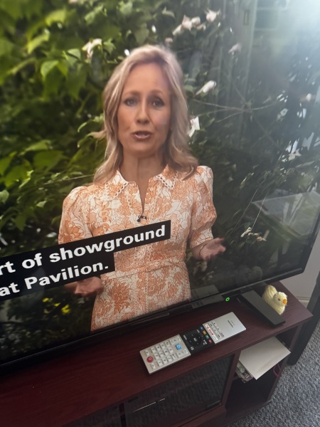 Sophie Raworth’s dress on RHS show