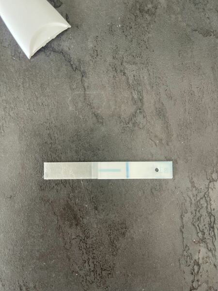 Does anyone else see a faint line?