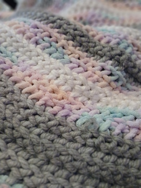 Crochet blanket yarn sub