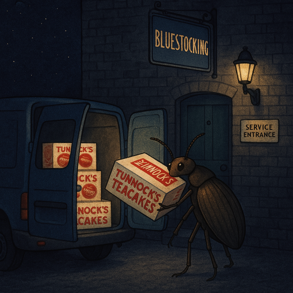 The Bluestocking Women's Pub, where brains can exist in a single state