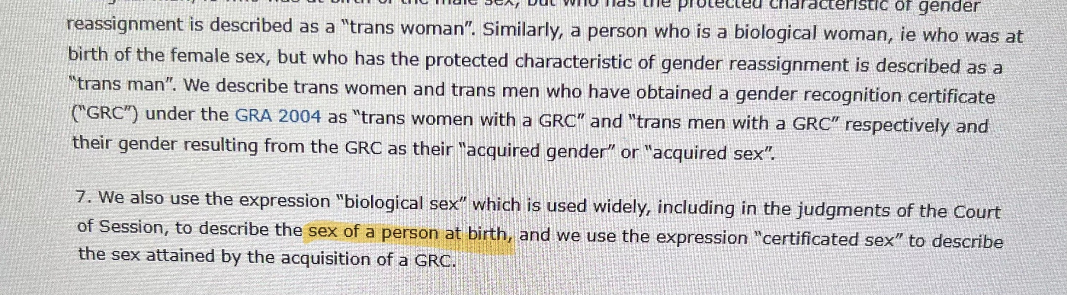 Our organisation has just published its response to the Supreme Court ruling