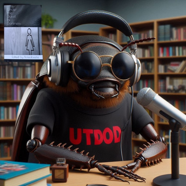 The Bluestocking Arms Women's Pub, where women make friends with Beetles, Androids, Cakes, Dragons, Hedgehogs and other women, where wit and wisdom flourish