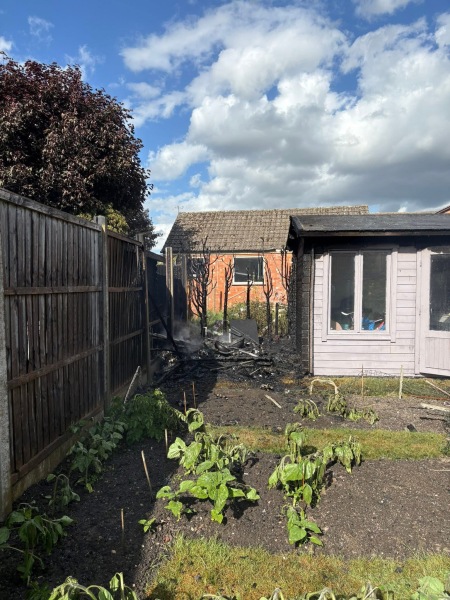 Should I claim off neighbour's insurance after a fire?