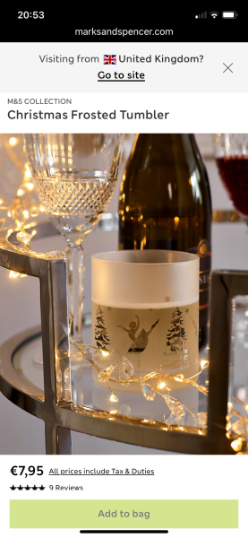 Nutcracker frosted glasses