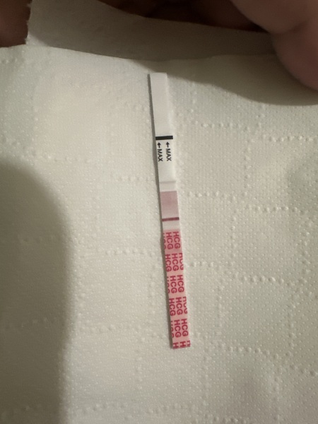 faint positive?