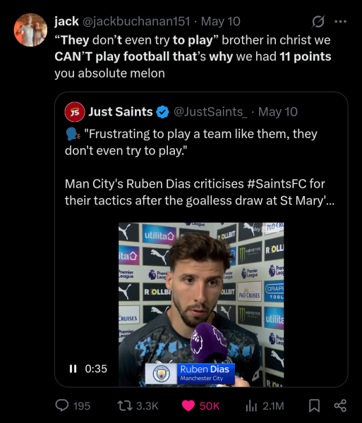 The Rolling Football Thread: season 2024/25 - part 2