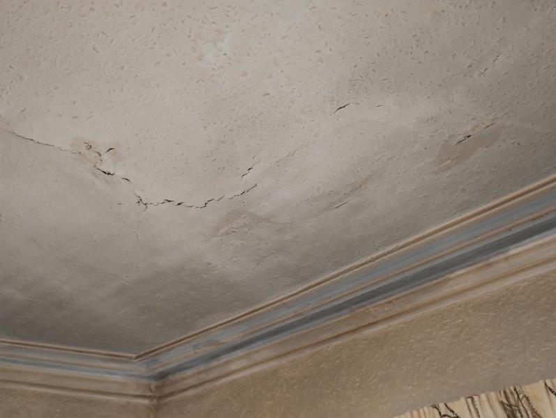 What's wrong with this ceiling?