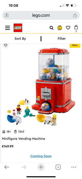 To show me your Lego collection?