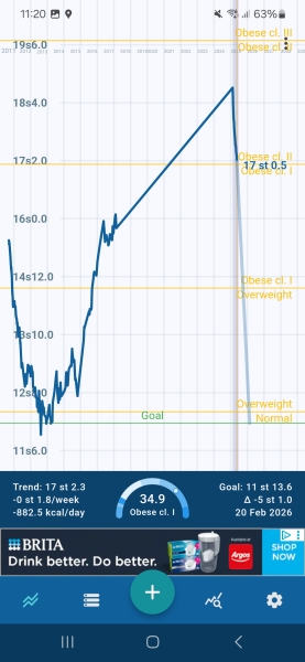 Piling the weight back on when stopping MJ