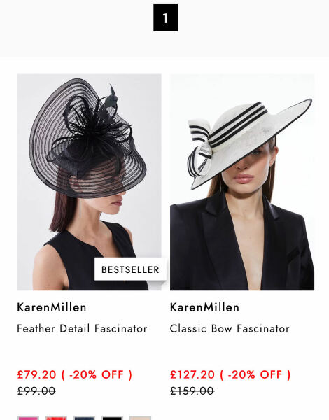 Does this dress go with this fascinator?