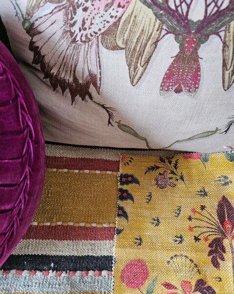 Large lounge colour ideas and curtains