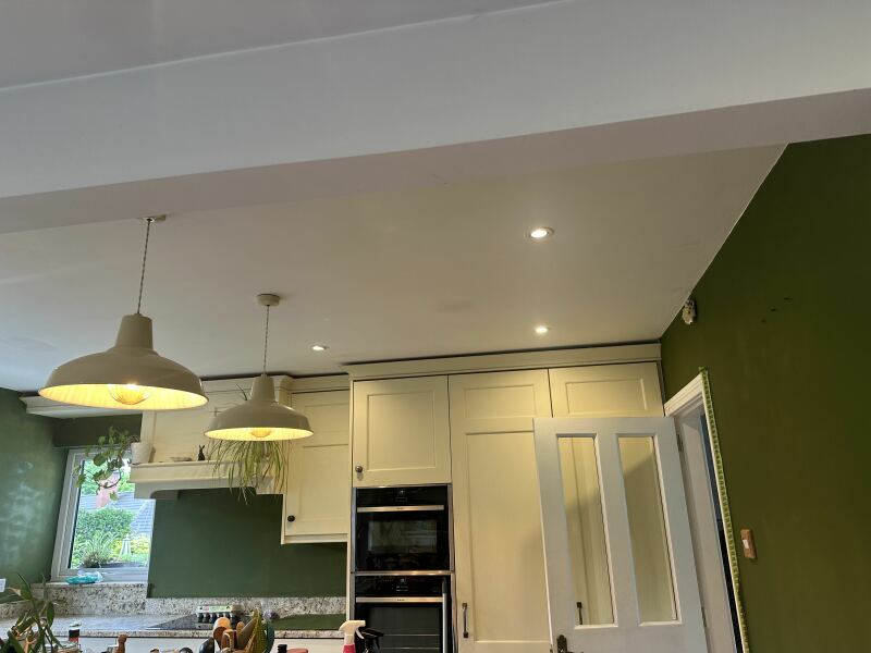 Which colour for north facing kitchen ceiling please?
