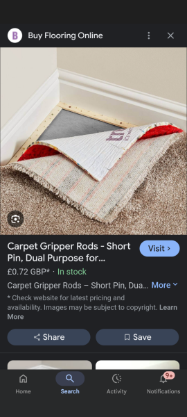 Carpet fitting issue - advice?