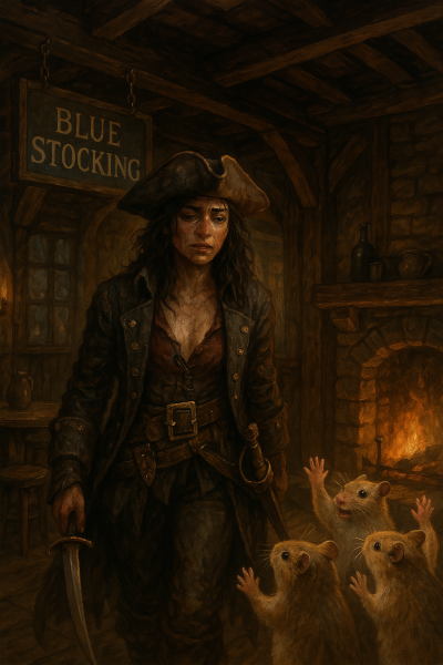 The Bluestocking Women's Pub, where brains can exist in a single state