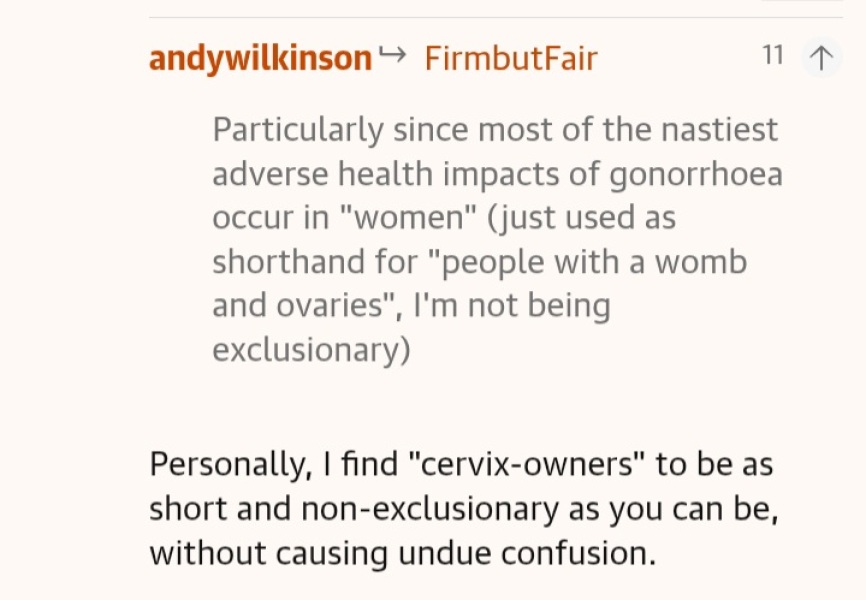 Men get clarity, women get obfuscation.