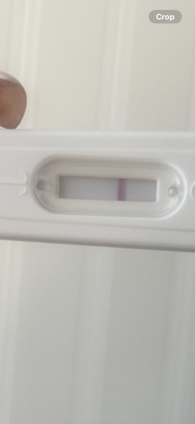 Does anyone else see a faint line ???