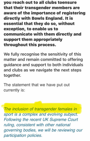 ‘Trans rights in performing arts schools’ (Equity)