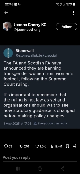 FA to ban men from womens football
