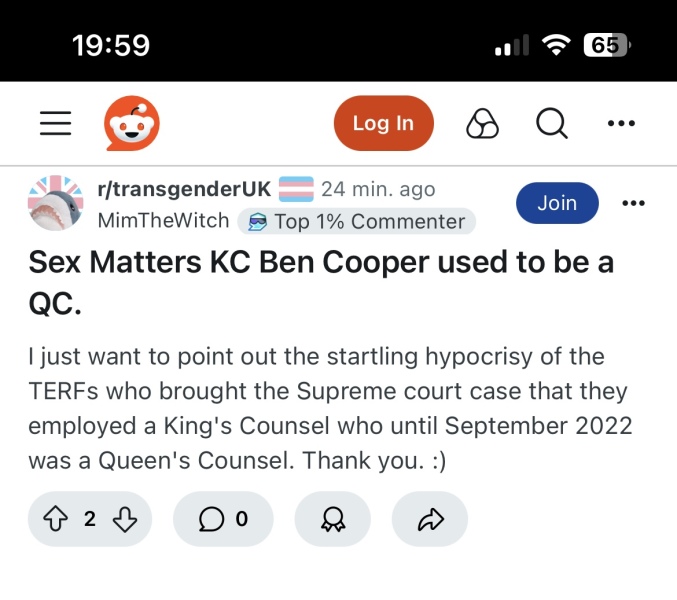 “Why are TERFs so well organized compared to us?”