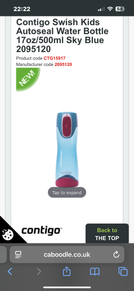 Water bottle mould