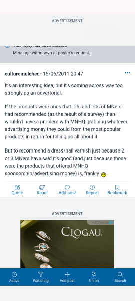 MN have used my quote to promote a product I’ve never bought 🤔