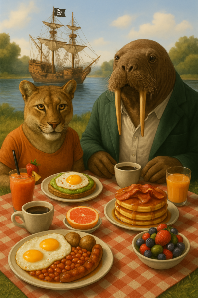 The Bluestocking Women’s Pub - The Return of Salad and the Lion