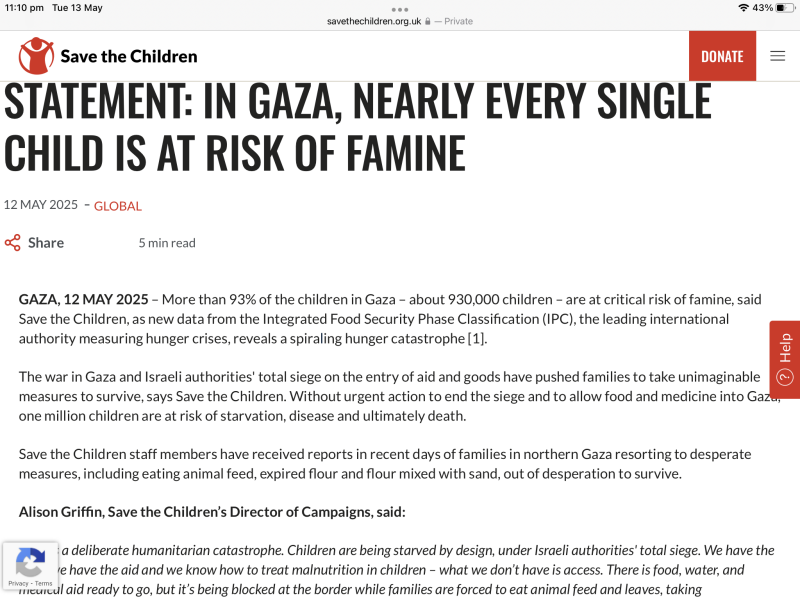 To think forced starvation is just plain evil!