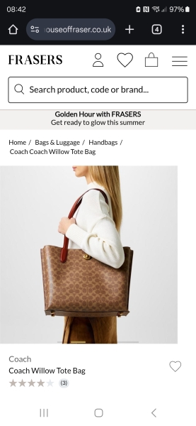 If you could pick any mid-price designer handbags