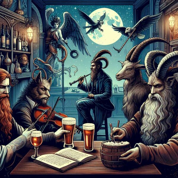 The Bluestocking Women's Pub, where brains can exist in a single state