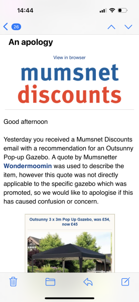 MN have used my quote to promote a product I’ve never bought 🤔