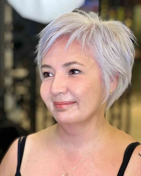 Short hair for over 60's