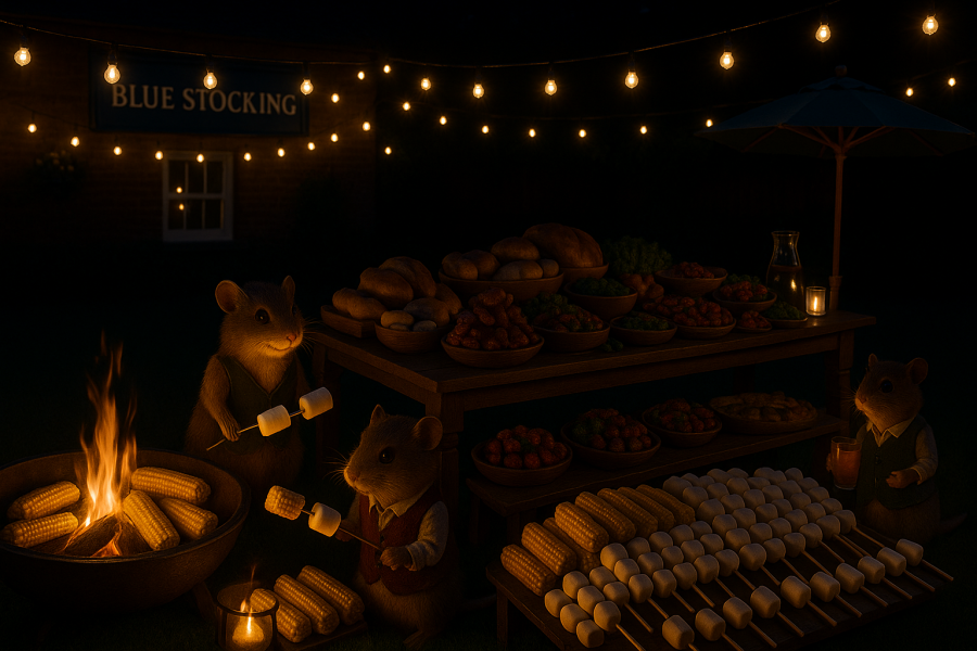 The Bluestocking Women's Pub, where brains can exist in a single state