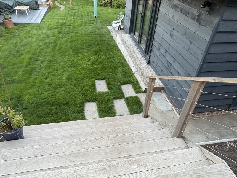 Stepping stones/path advice