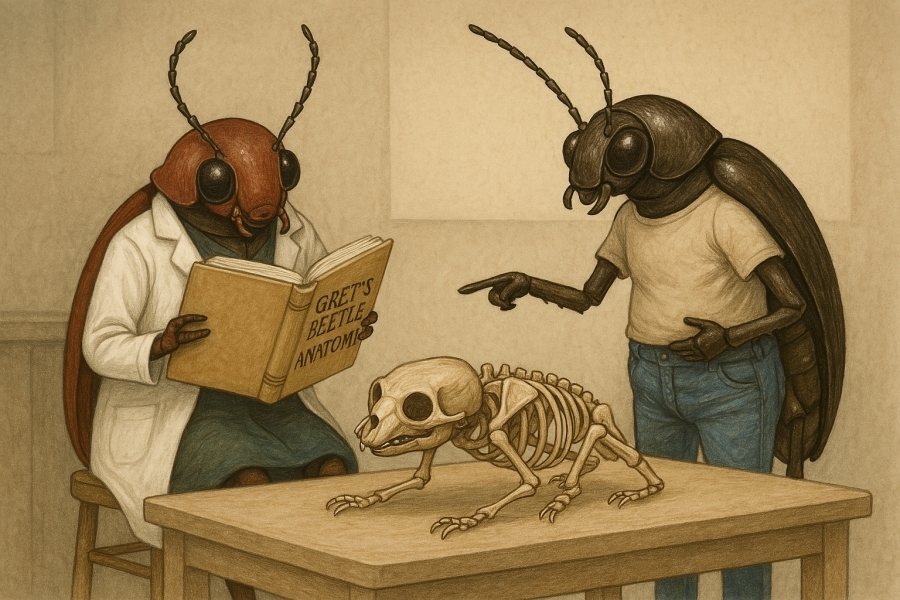 The Bluestocking Women's Pub, where brains can exist in a single state