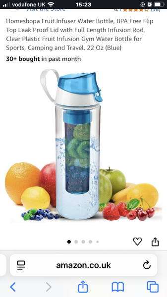 Has anyone made their own flavoured water?
