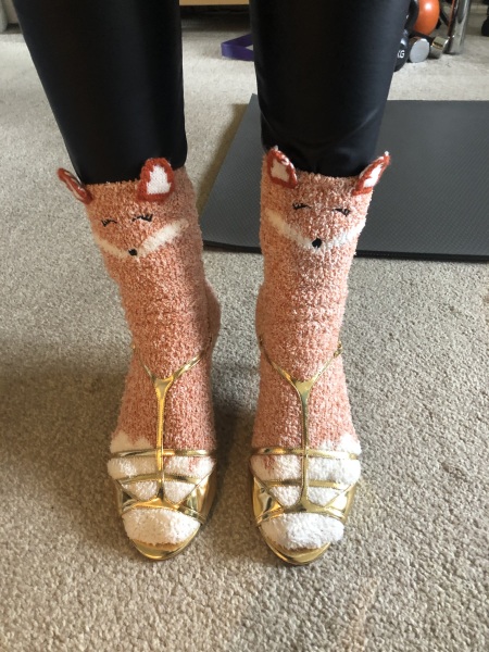 What have you done with your high heels?