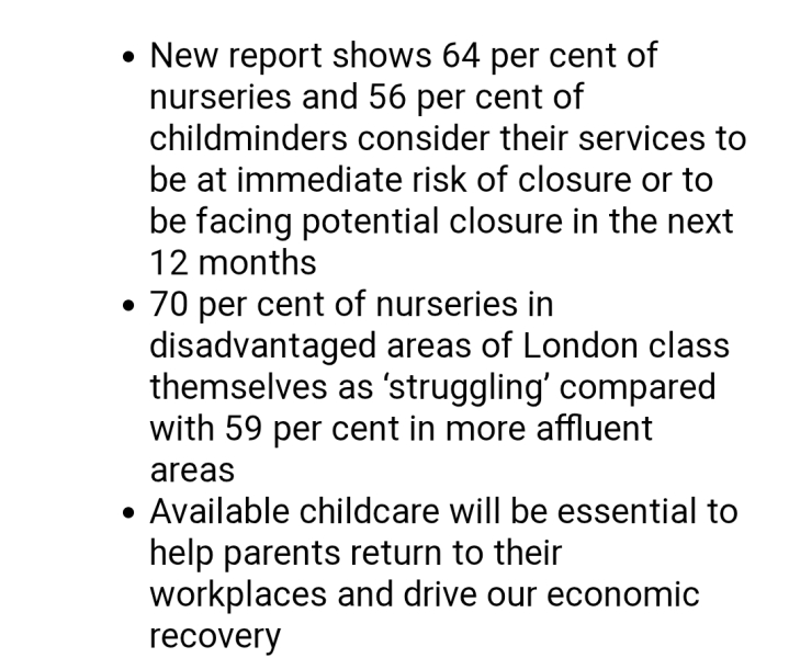 To think it’s actually really unfair to be charged for bank holidays at nursery?