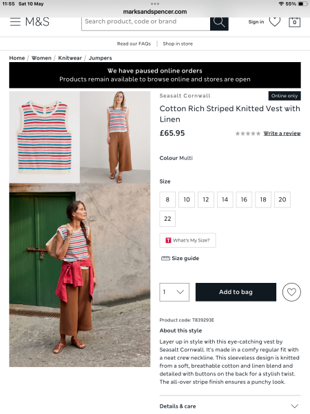 Can anyone find me something similar to this ‘relaxed tank top’ please?