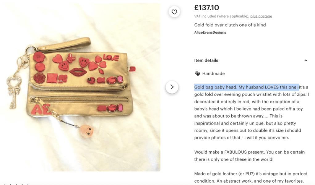 Why is Alice Evans Gruffudd homeless?