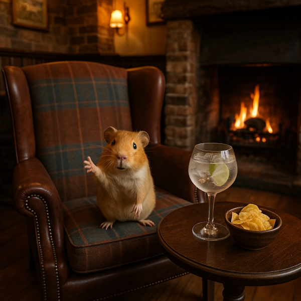 The Bluestocking Women's Pub, where brains can exist in a single state