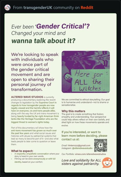 We could have fun with this!