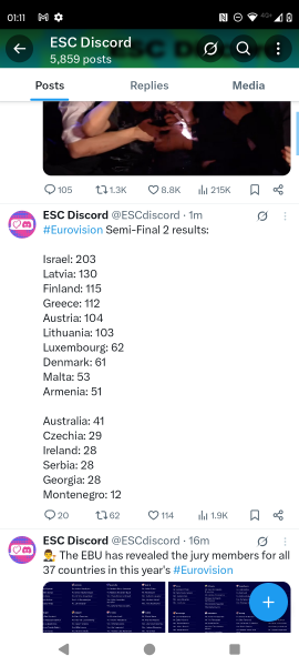 Eurovision Final 2025 Thread 3